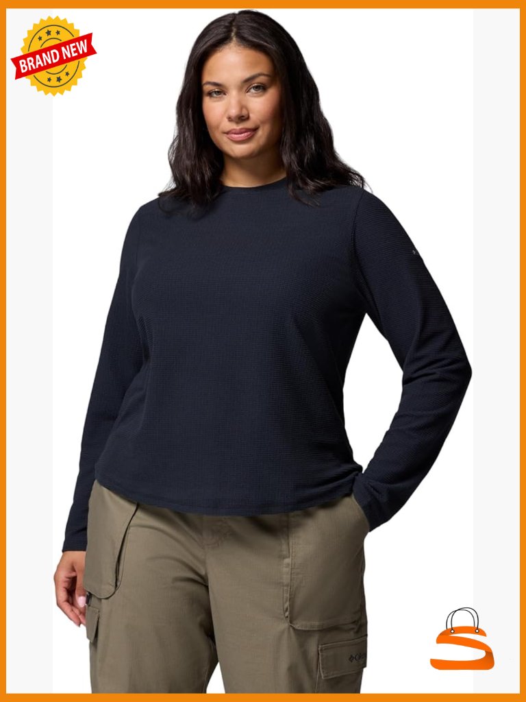 Long Sleeve Crew Neck Tee With Omni-Wick Moisture Wicking Technology